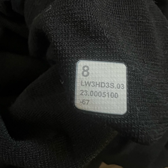 Lululemon Relaxed Define Jacket Black W/ Gold Zippers Size 8 - Picture 11 of 11